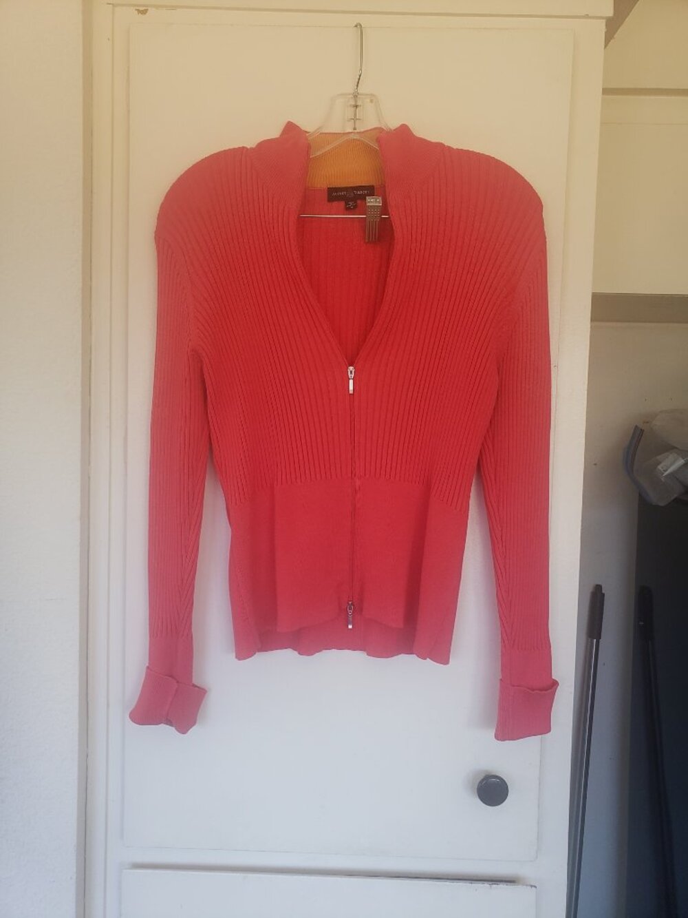 Audrey Talbott Orange Sweater Size Medium